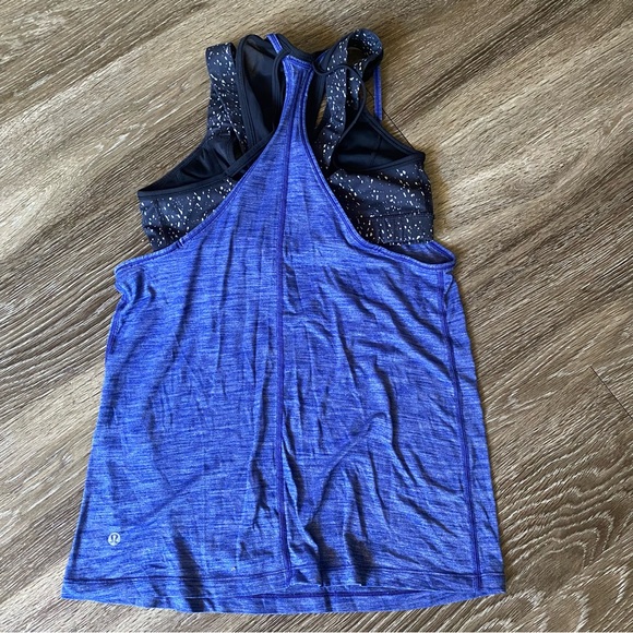 Lululemon Top with Sports Bra - Picture 2 of 4